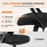 SMUG Office Chair Ergonomic Office Chair High Back Mesh Computer Chair with Adjustable Headrest