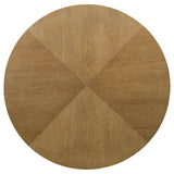 Kent - Round Dining Table - Brown Oak