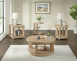 Clove - End Table - Tan - End Tables - Alpine Outlets