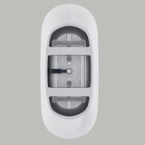 Freestanding Tub With Overflow And Pop Up Drain, Ergonomic Design