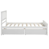 Platform Bed With Two Drawers