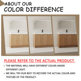 Freestanding Bathroom Vanity With Sink, Soft Close Doors
