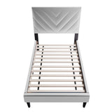 Bed Set With Adjustable Headboard