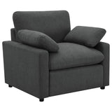 Collins - Upholstered Power Recliner Chair
