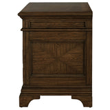 Hartshill 5-Drawer Home Office File Cabinet in Burnished Oak