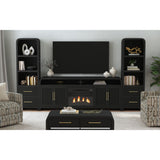 Ridgemont - 4 Piece Entertainment Unit With 82" TV Console