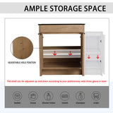 Freestanding Bathroom Vanity & Sink And Storage Cabinets, Soft Closing Doors