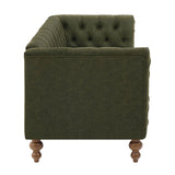 Chesterfield Sofa With Flared Arms For Living Room