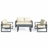 Modern Outdoor Sofa Set With Coffee Table