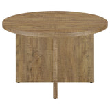 Larrabee - Round Dining Table - Mango Color