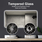 LED Bathroom Mirror With 3 Color Dimmable Backlight