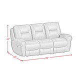 Topeka - Sofa - Rocky Brown