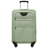 Softside Luggage Expandable 3 Piece Set Upright Spinner Lightweight Suitcase