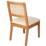 Compact Ergonomic Upholstered Side Chairs (Set of 2)