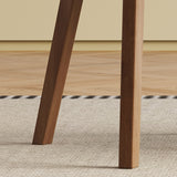 Dining Chair (Set of 2) - White / Deep Walnut