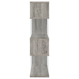 Elias - 4 Shelf Bookshelf With Zigzag Design