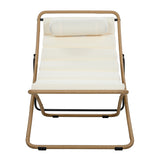 TREXM 2-Pieces Outdoor Folding Chair