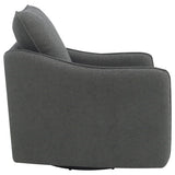 Madia - Upholstered Sloped Arm Swivel Glider Chair