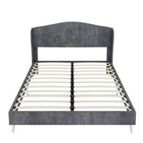 Upholstered Bed, Tufted Headboard, Comfortable Sleep