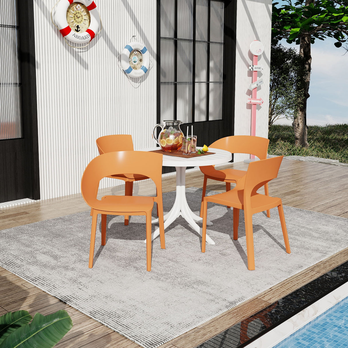 Designed Single Chair, UV Resistant, Waterproof And Wear Resistant