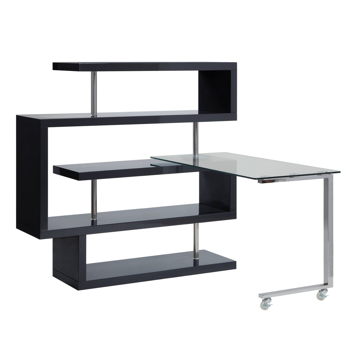 Buck II - Writing Desk & Bookshelf