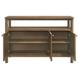 Graham - Sideboard With Open Shelf - Walnut