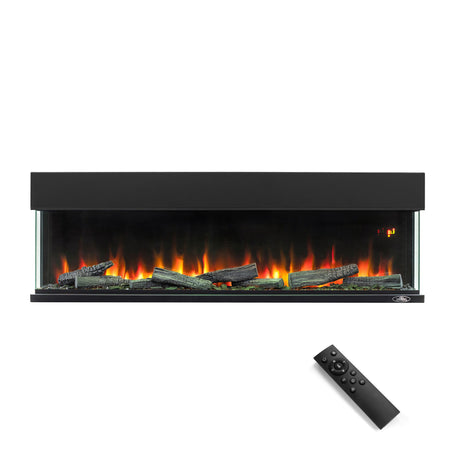 Multi Sided Electric Fireplace, With 5000 Btu Heating