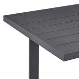 Menorca - Outdoor Patio Dining Table In Aluminum
