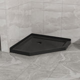Goodyo - Neo-Angle Shower Base - Black