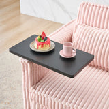 Pull Out Sofa With Movable Tabletop And USB Ports