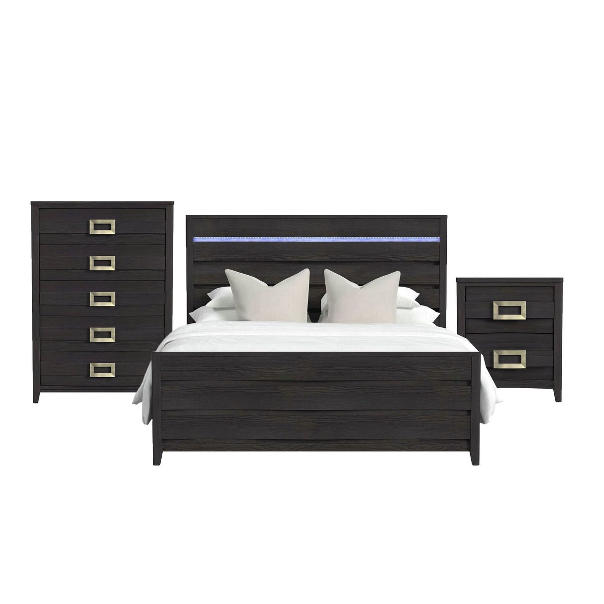 Tobias - Bedroom Set With LED