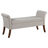 Pasley - Rolled Arm Storage Bench