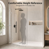 Frameless Walk-In Shower Glass Panel