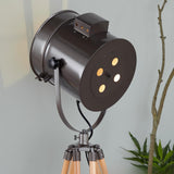 Ahoy - Industrial Floor Lamp - Natural / Antique