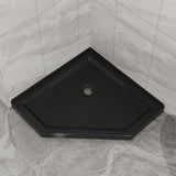 Goodyo - Neo-Angle Shower Base - Black