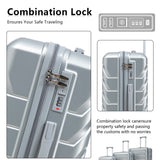 3 Pieces Set 20" / 24" / 28" Spinner Wheel Luggage With Combination Lock