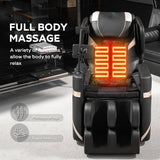 Massage Chair Recliner & Zero Gravity, Full Body Air Pressure - Black