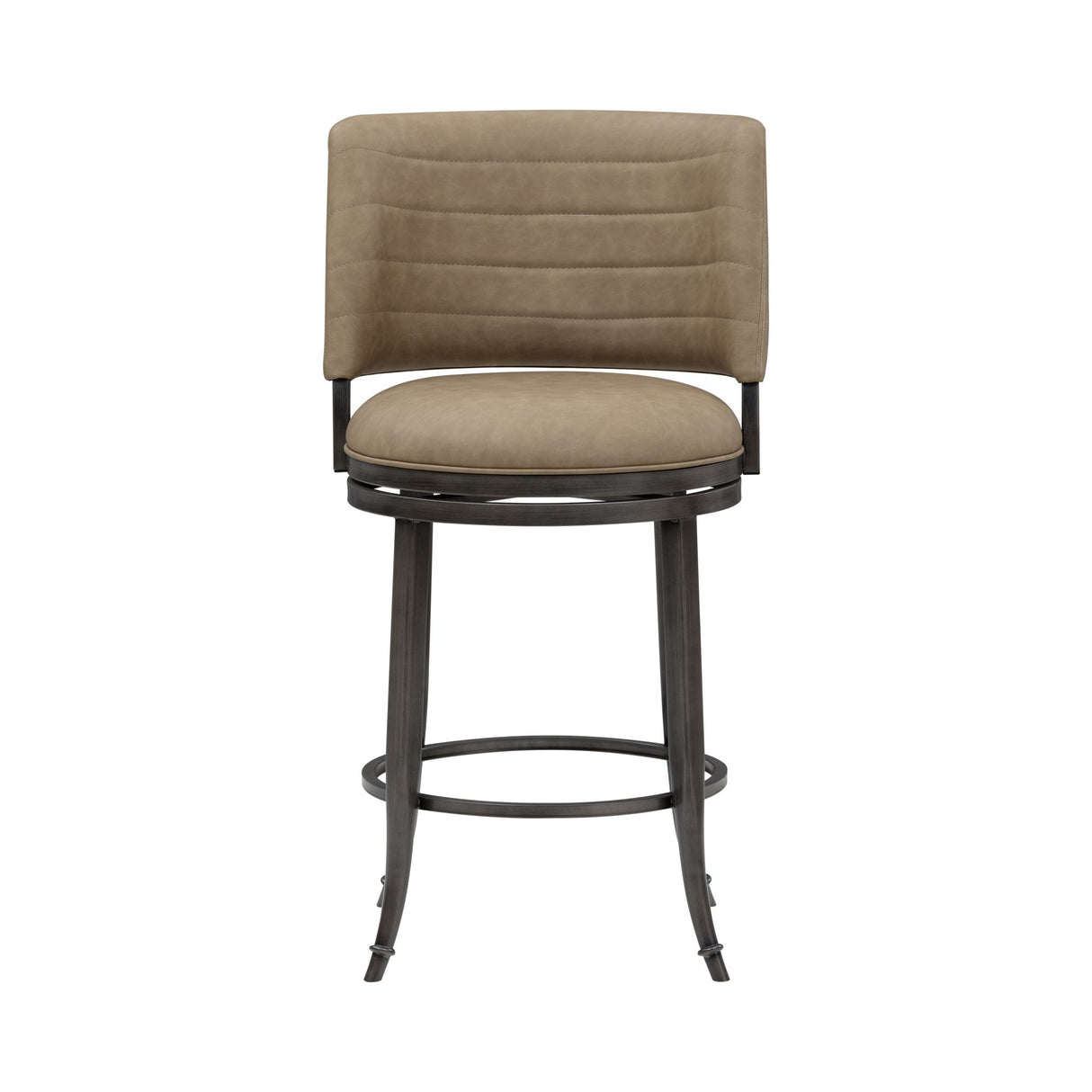 Torres - Upholstered Swivel Counter Height Barstool