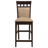 Gianna - 5 Piece Counter Height Dining Set - Cappuccino