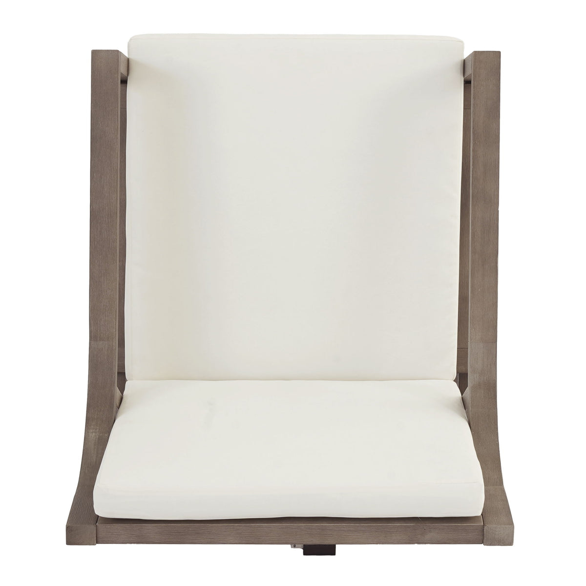 Outdoor Chair Set With Frame And Cushion For Patio - Brown