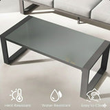Modern All-Weather Outdoor Coffee Table