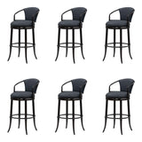 Otis - Upholstered Swivel Bar Height Barstool