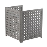 3 Panel Outdoor Air Conditioner Fence Screen