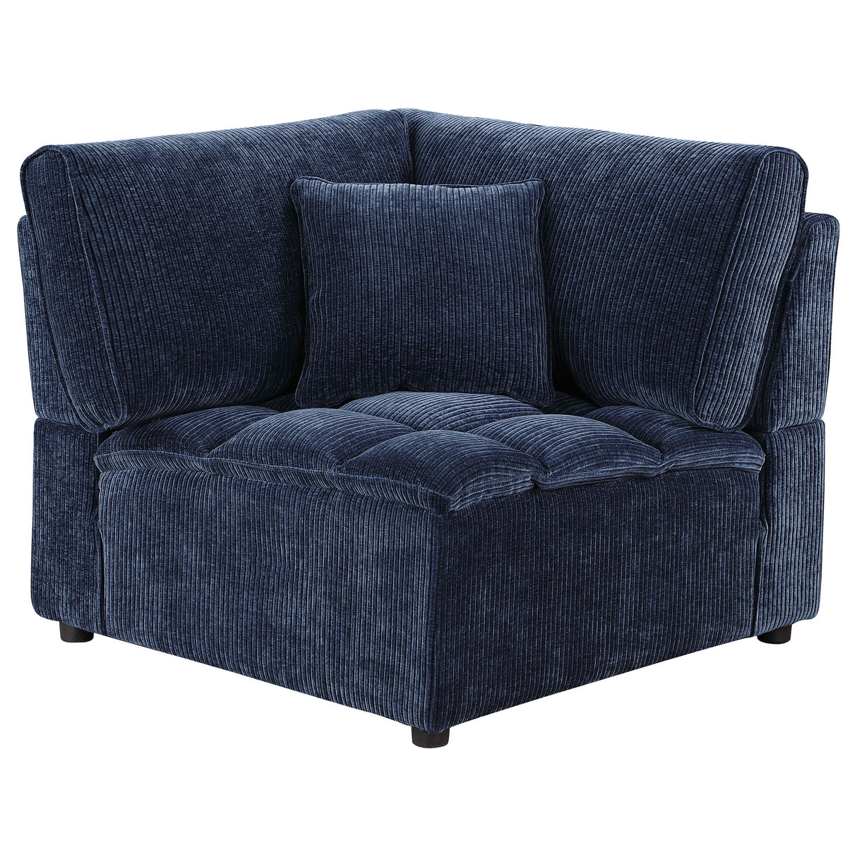 Azure - 6 Piece Upholstered Modular Sectional Sofa - Blue