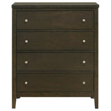 Clement - 4 Drawer Chest Of Drawers - Espresso