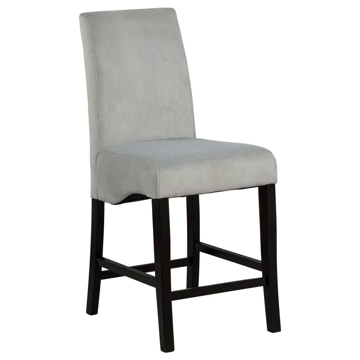 Upholstered Counter Stools (Set of 2) - Gray