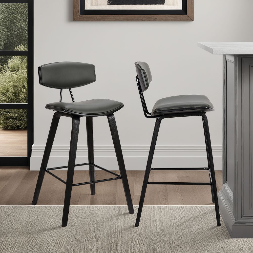 Fox - Mid-Century Modern Counter Stool