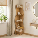 5 Tier S - Shaped Corner Shelf For Living Room