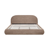 Archie Puffy Grounded - Upholstered Platform Bed