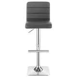 Adjustable Bar Stool (Set of 2) - Gray